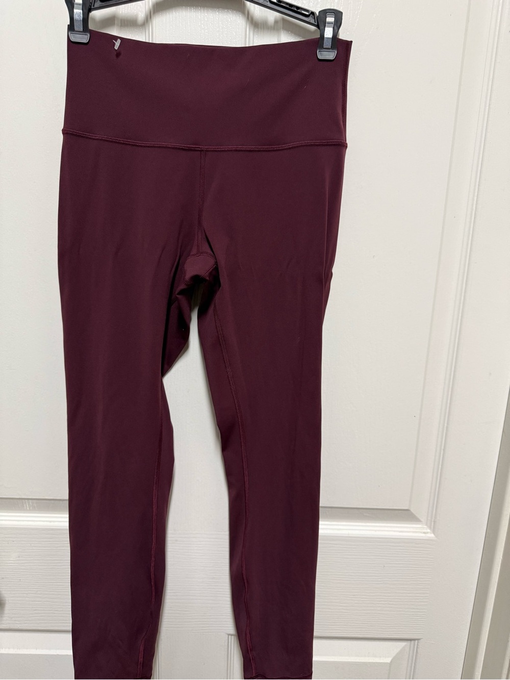lululemon athletica Maroon High-Waist Leggings